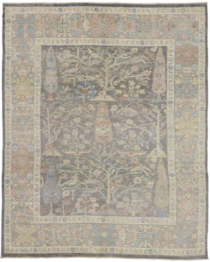 9 x 11 Contemporary Oushak Rug 80680