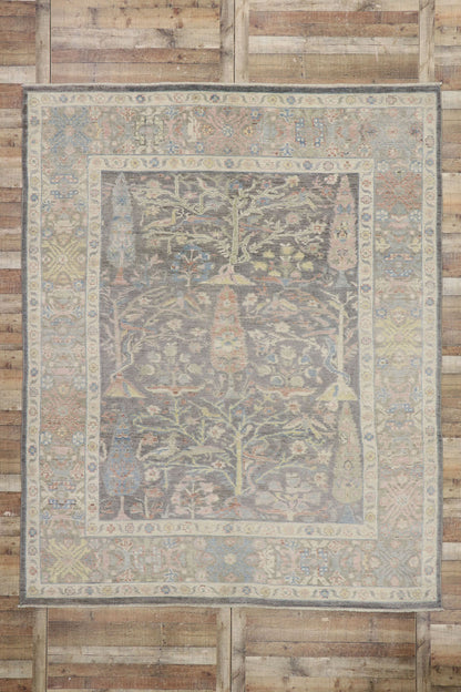 9 x 11 Contemporary Oushak Rug 80680