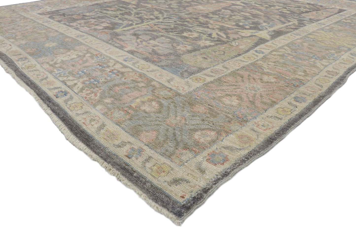 9 x 11 Contemporary Oushak Rug 80680