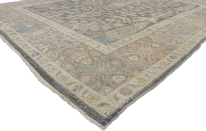 9 x 11 Contemporary Oushak Rug 80680