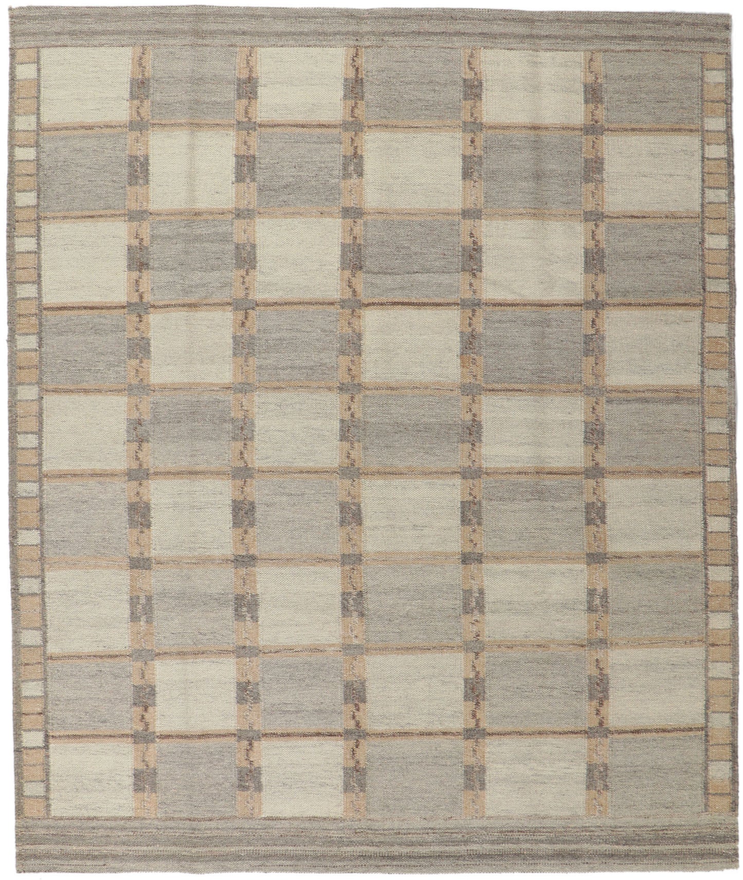 8 x 10 Swedish Inspired Kilim Rug 30680