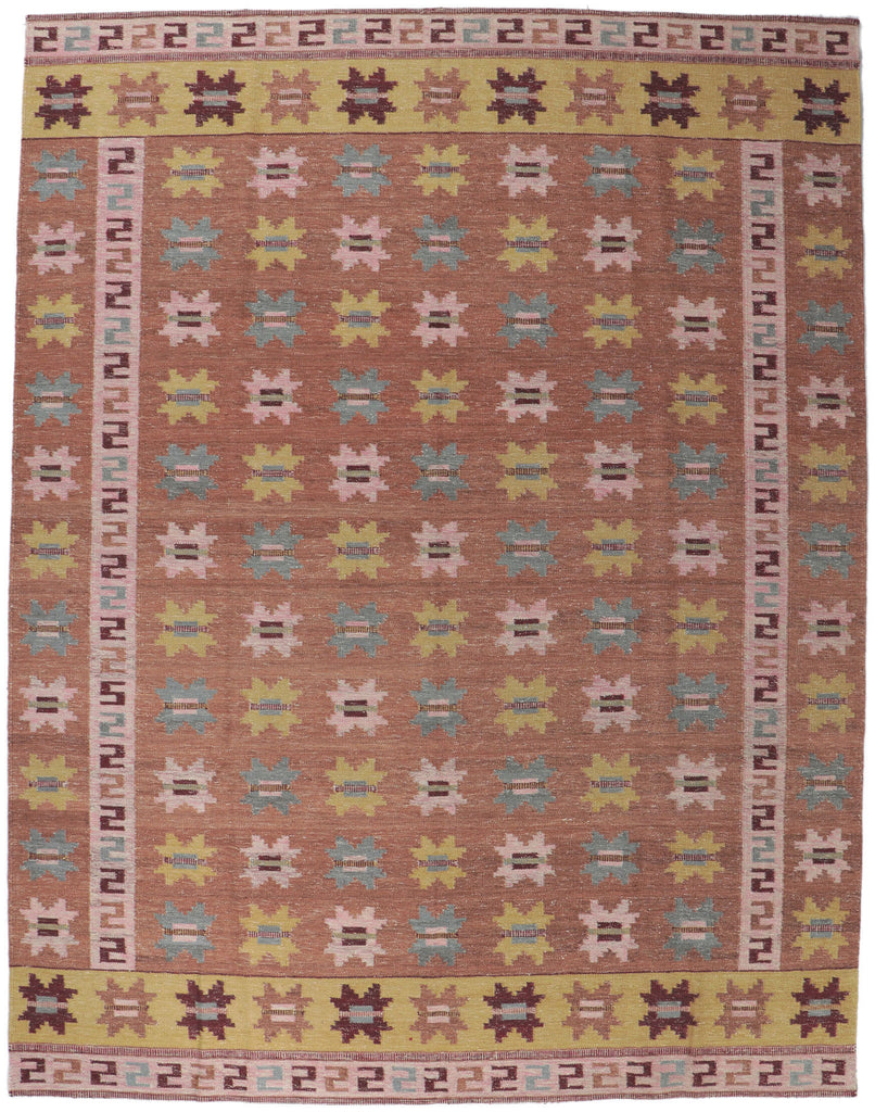 10 x 13 Swedish Inspired Kilim Rug 30681