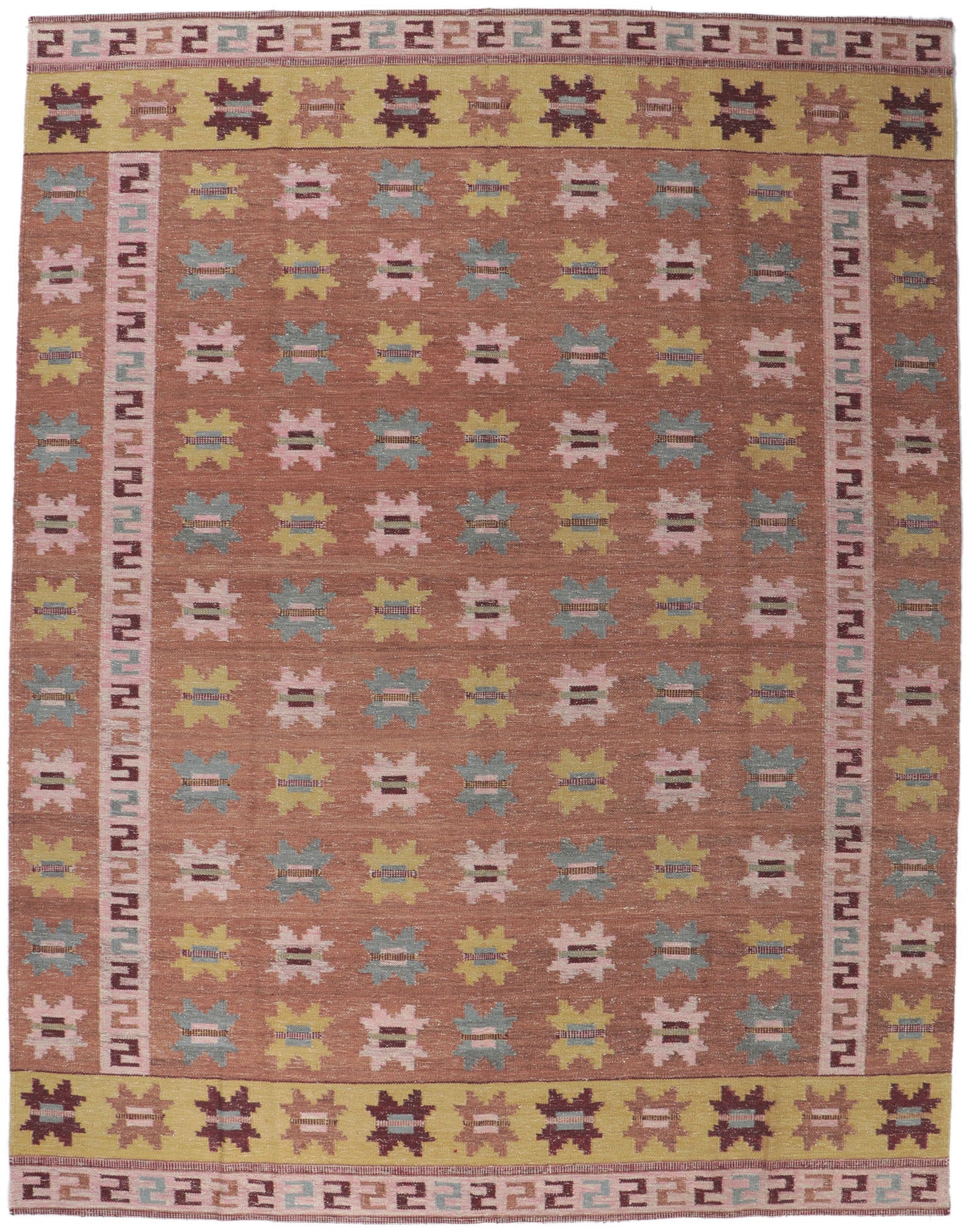 10 x 13 Swedish Inspired Kilim Rug 30681