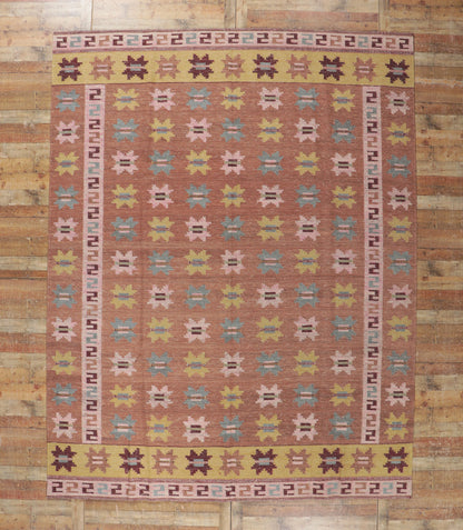 10 x 13 Swedish Inspired Kilim Rug 30681