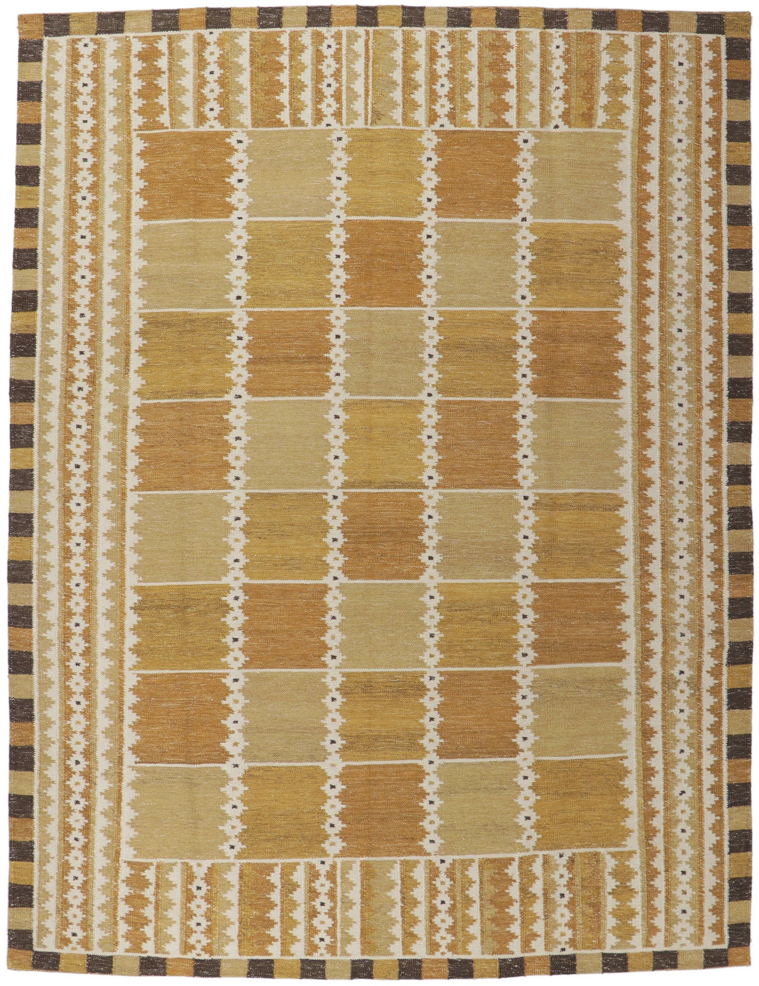 9 x 12 Swedish Inspired Kilim Rug 30682