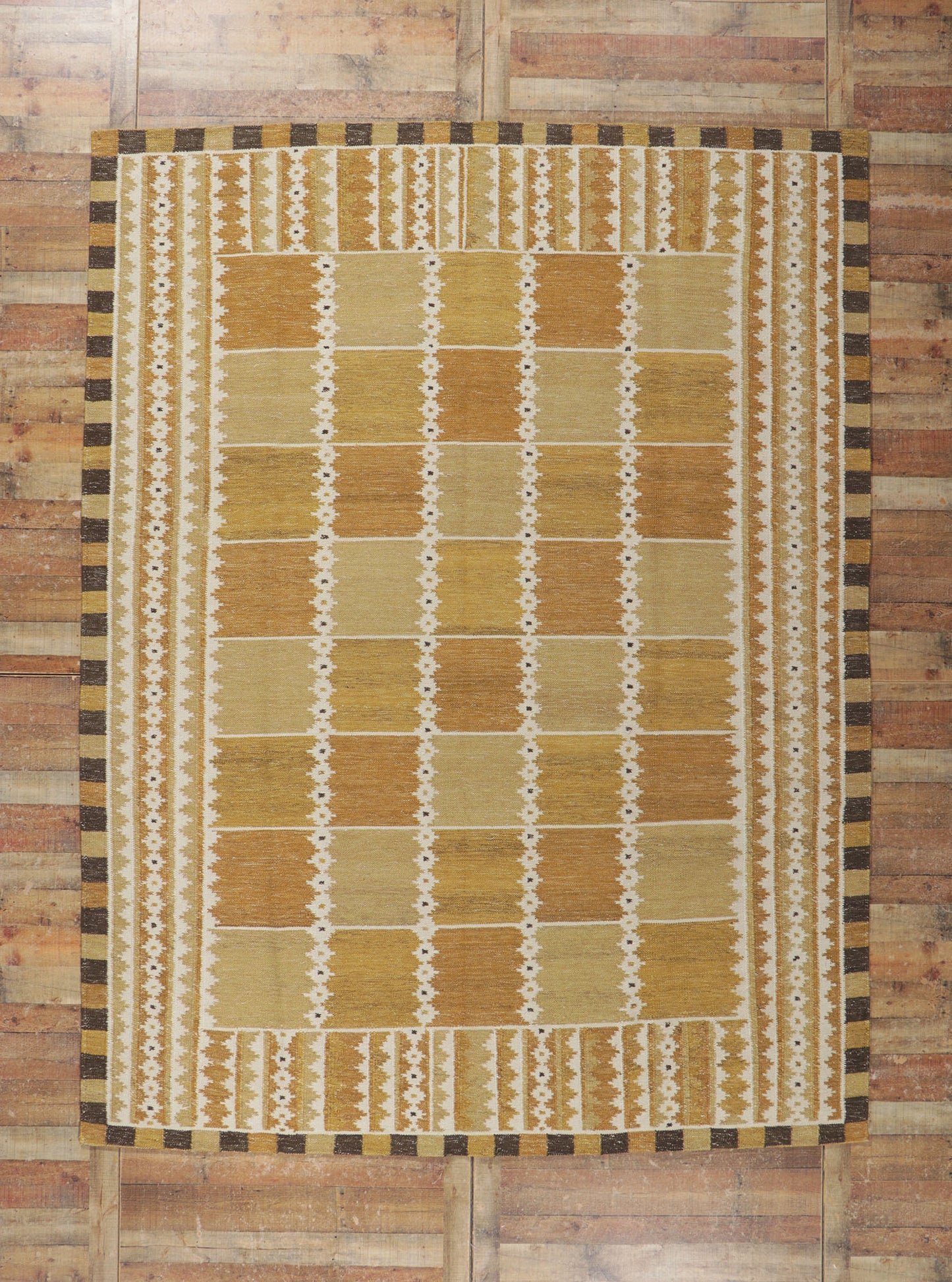 9 x 12 Swedish Inspired Kilim Rug 30682