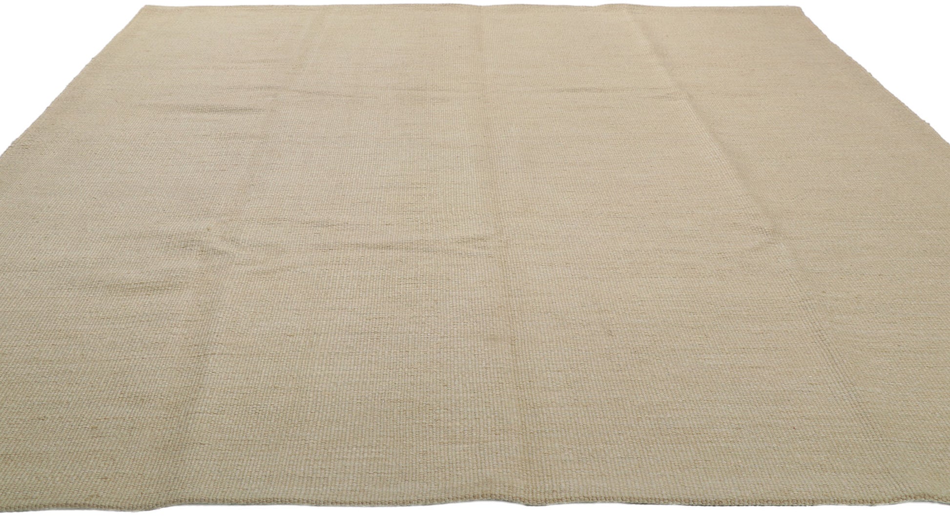 9 x 12 Organic Modern Japandi Kilim Rug 30685