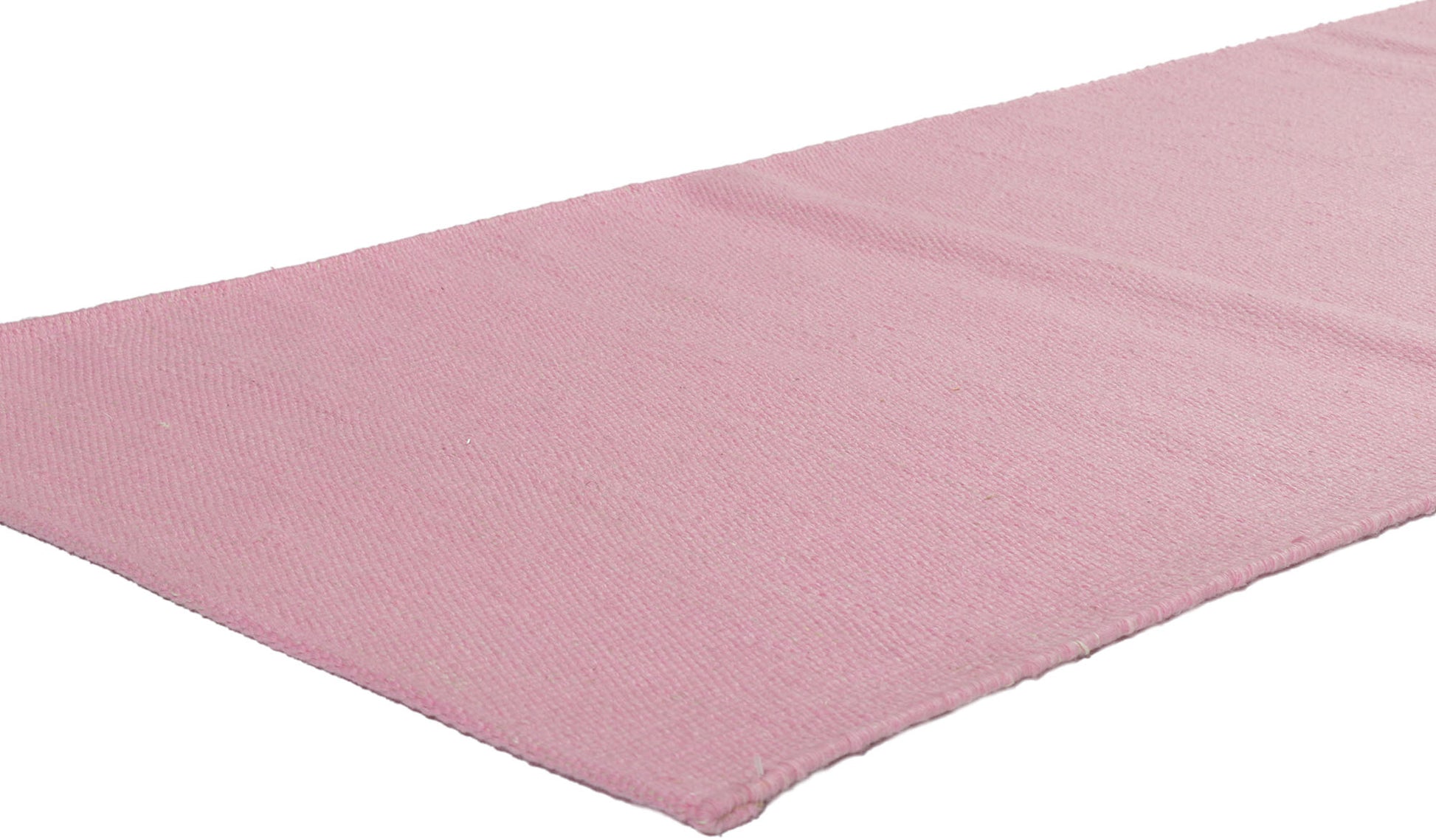 3 x 12 Swedish Inspired Pink Kilim Rug 30691