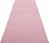 3 x 12 Swedish Inspired Pink Kilim Rug 30691