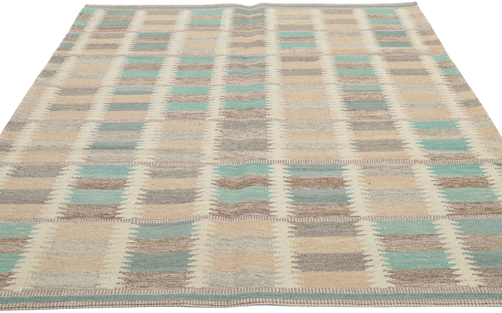 6 x 9 Swedish Inspired Kilim Rug 30692