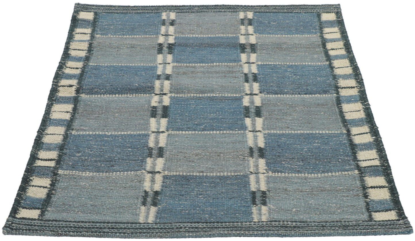 3 x 4 Swedish Inspired Kilim Rug 30702