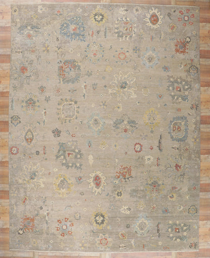 12 x 15 Contemporary Oushak Rug 30706