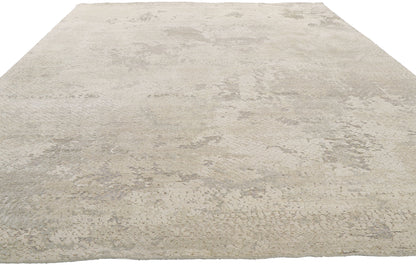 9 x 12 Contemporary Distressed Rug 30708
