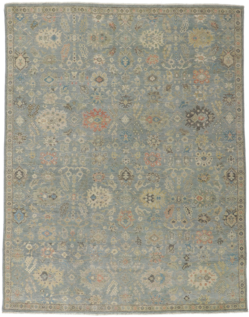 8 x 10 Vintage-Inspired Distressed Rug 30717