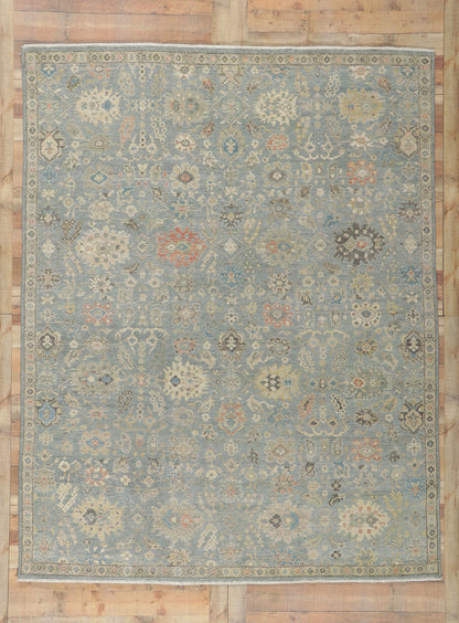 8 x 10 Vintage-Inspired Distressed Rug 30717