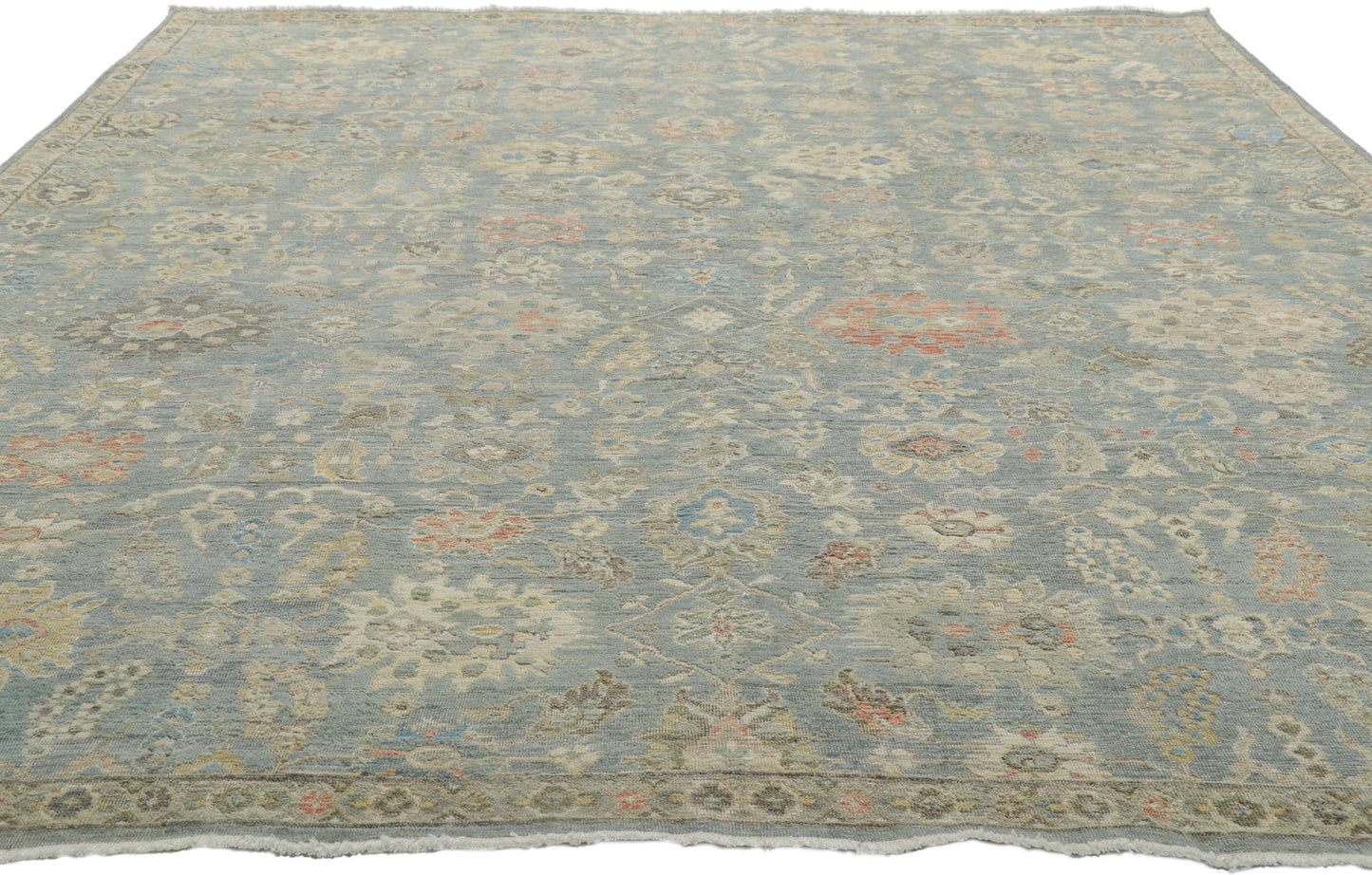 8 x 10 Vintage-Inspired Distressed Rug 30717