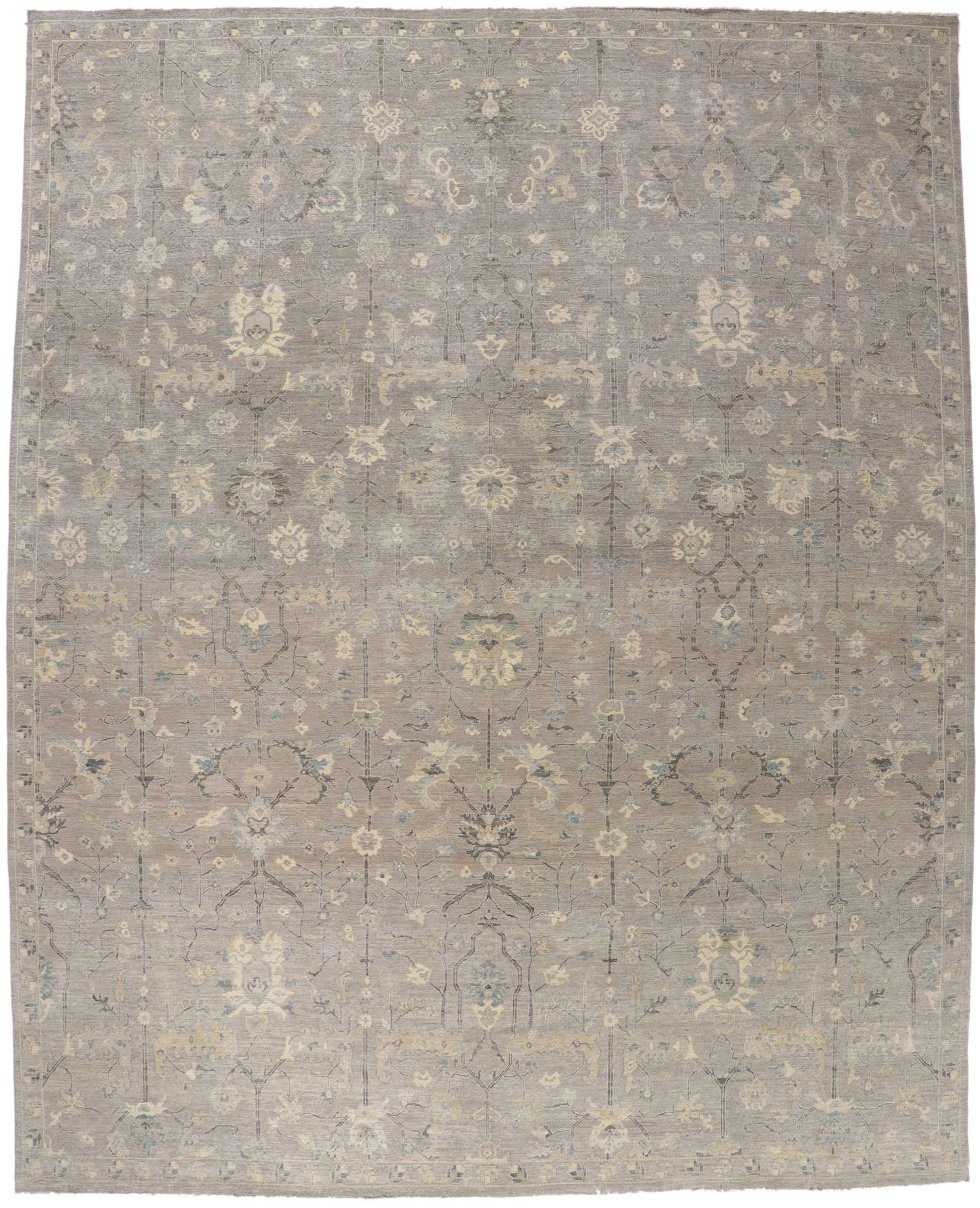 12 x 15 Vintage-Inspired Distressed Rug 30718