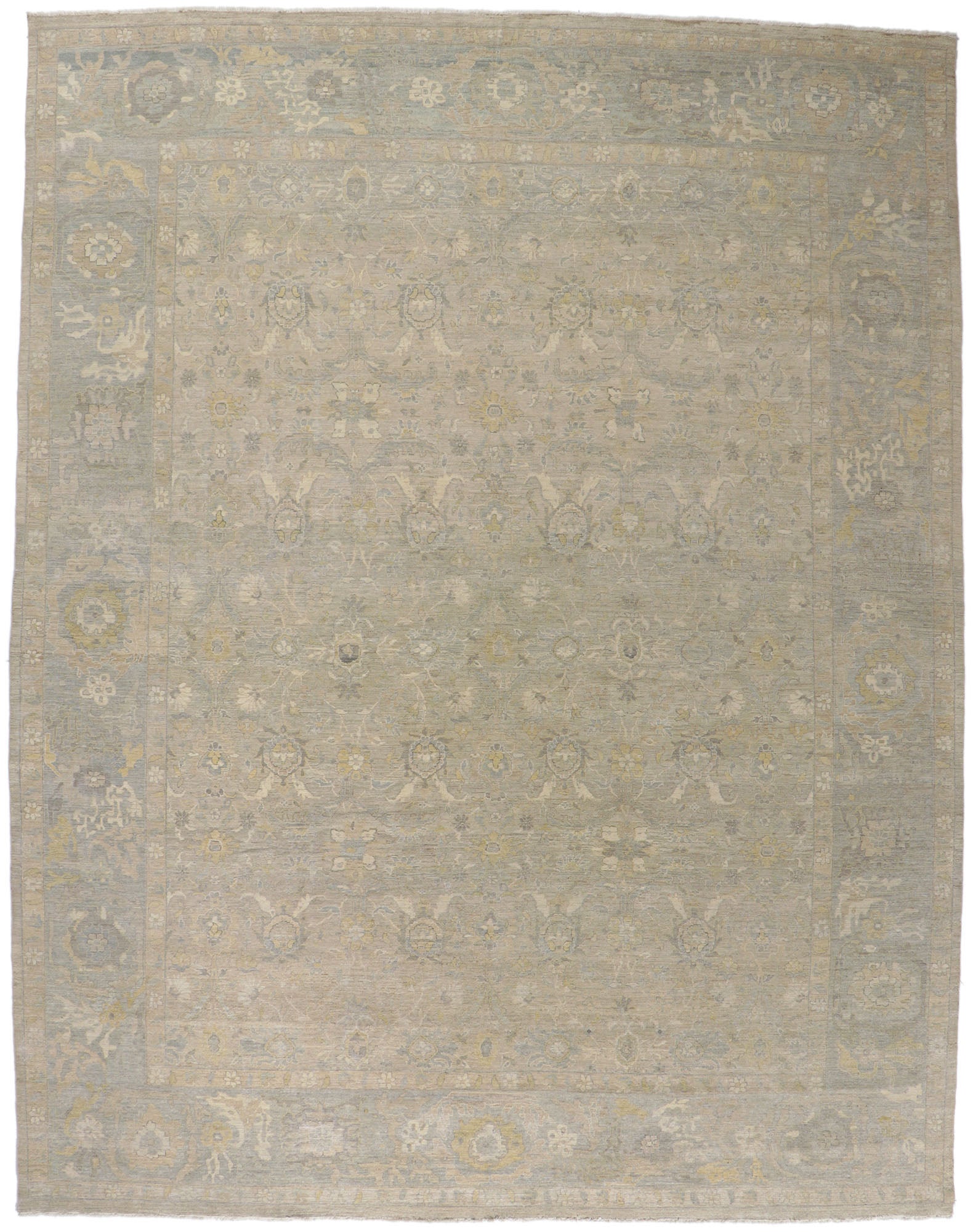 12 x 15 Vintage-Inspired Distressed Rug 30719