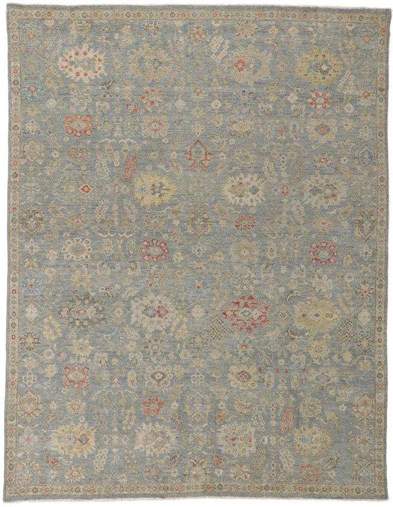 8 x 10 Vintage-Inspired Oushak Rug 30721