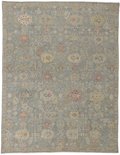 8 x 10 Vintage-Inspired Oushak Rug 30721