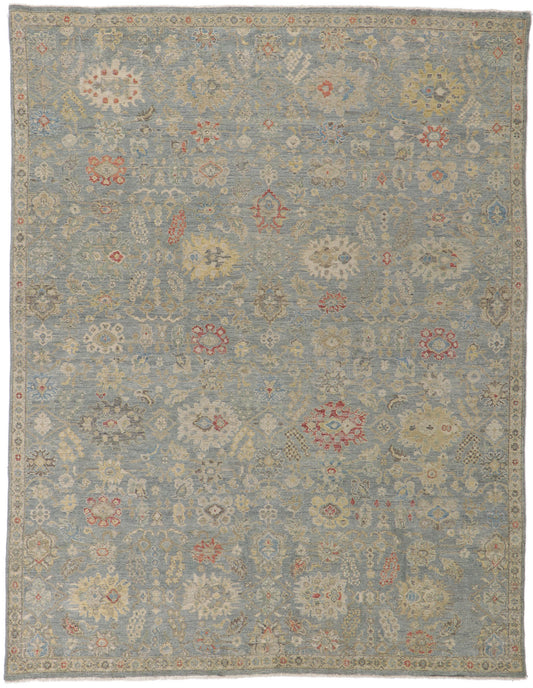 8 x 10 Vintage-Inspired Oushak Rug 30721