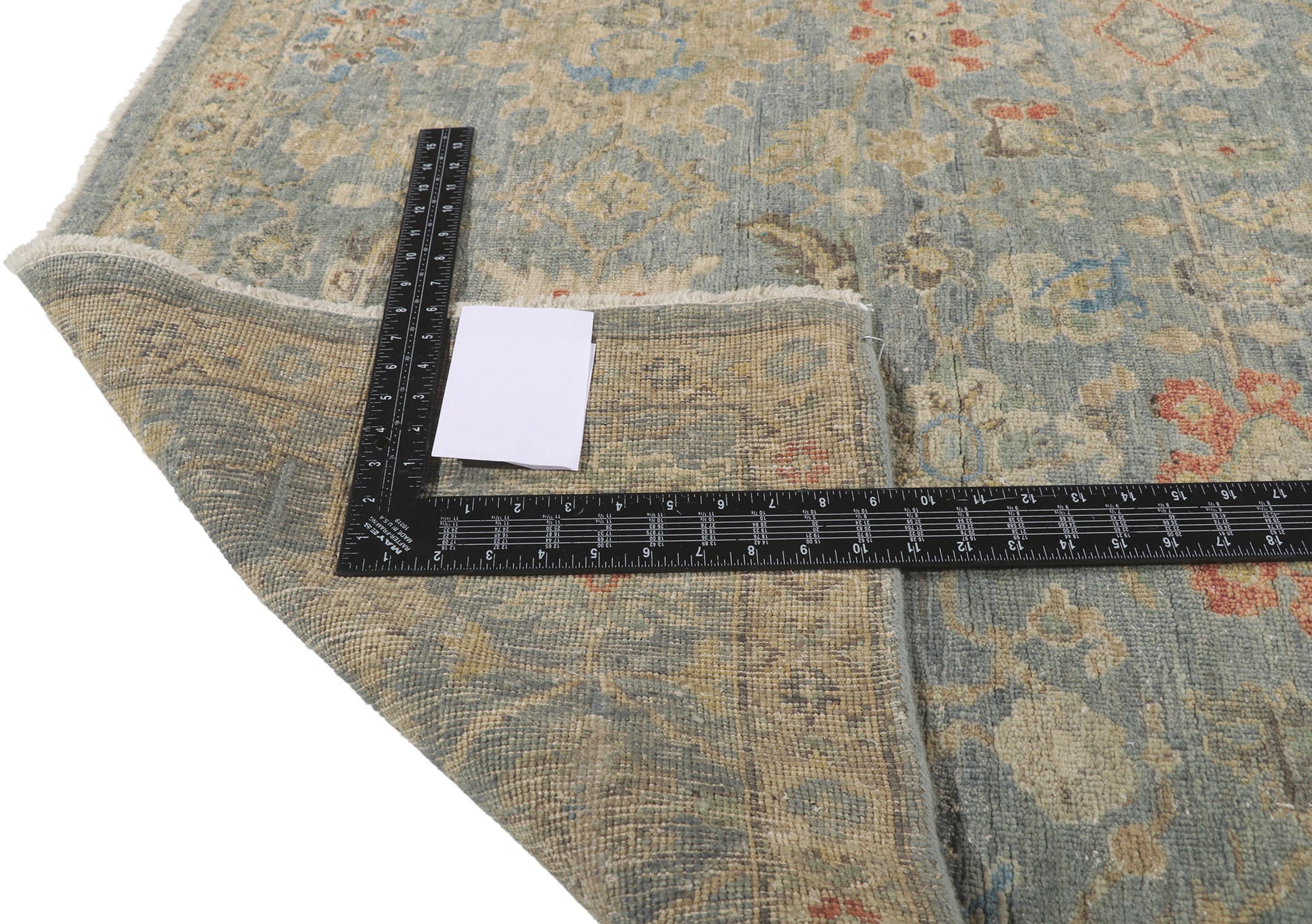8 x 10 Vintage-Inspired Oushak Rug 30721