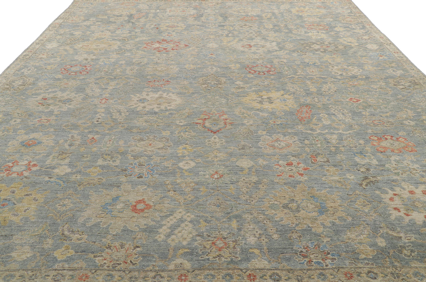 8 x 10 Vintage-Inspired Oushak Rug 30721