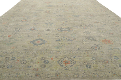 10 x 14 Contemporary Oushak Rug 30722