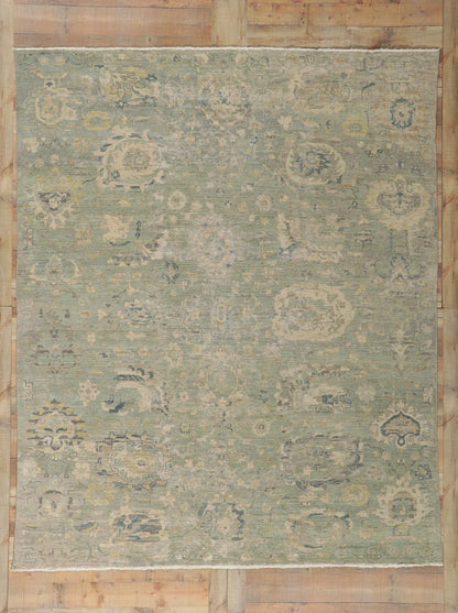8 x 10 Vintage-Inspired Oushak Rug 30725