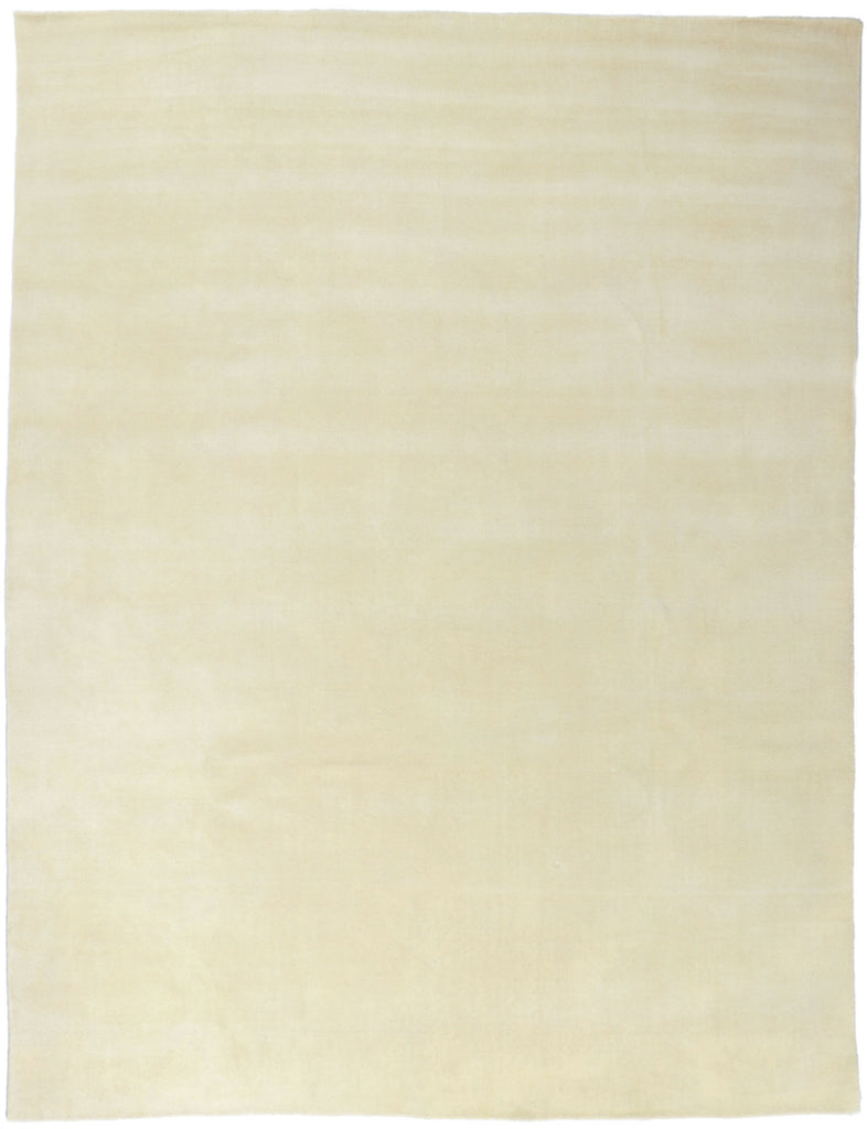 9 x 12 Contemporary Ivory Area Rug 30753