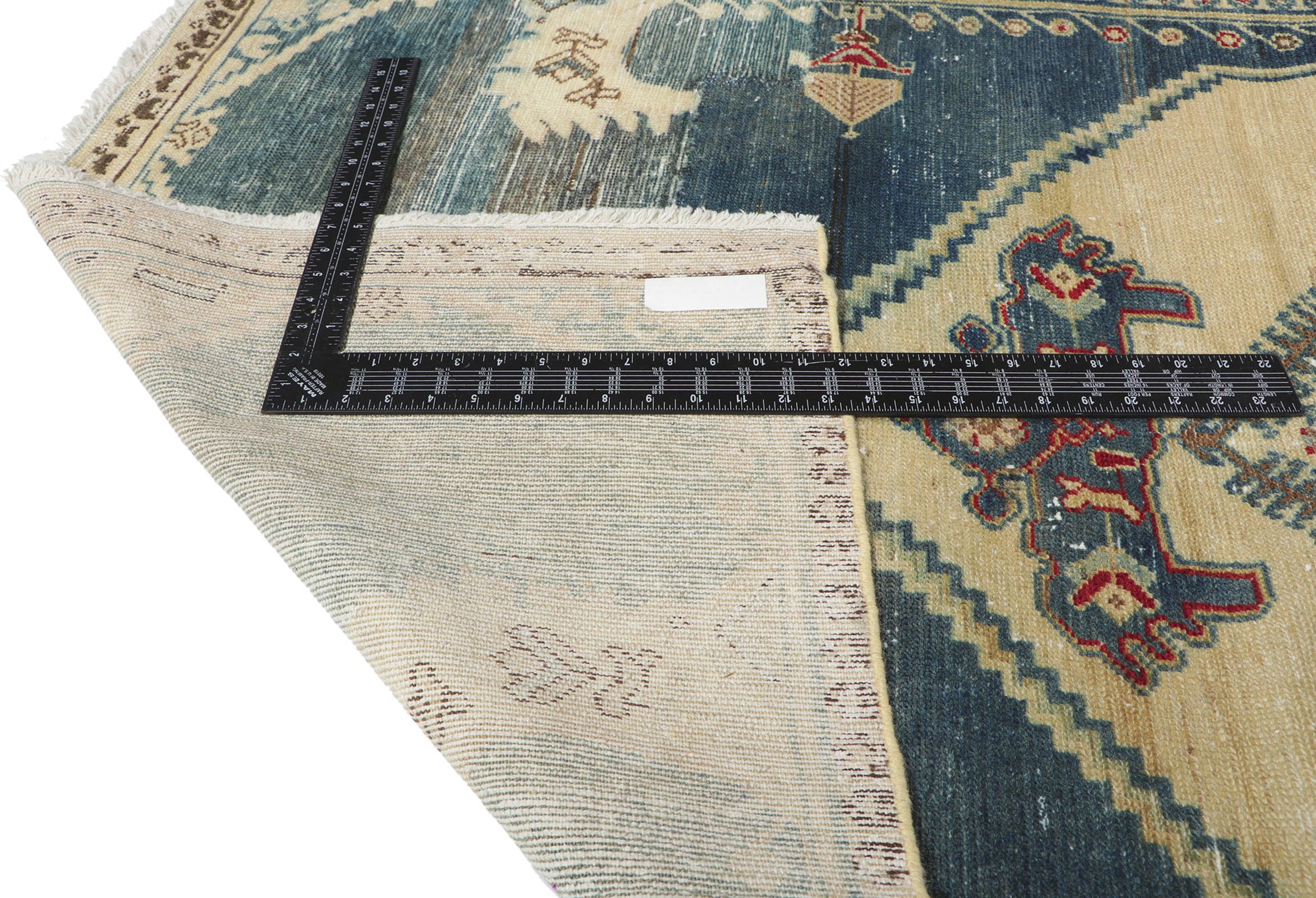3 x 22 Antique Persian Malayer Runner 60949
