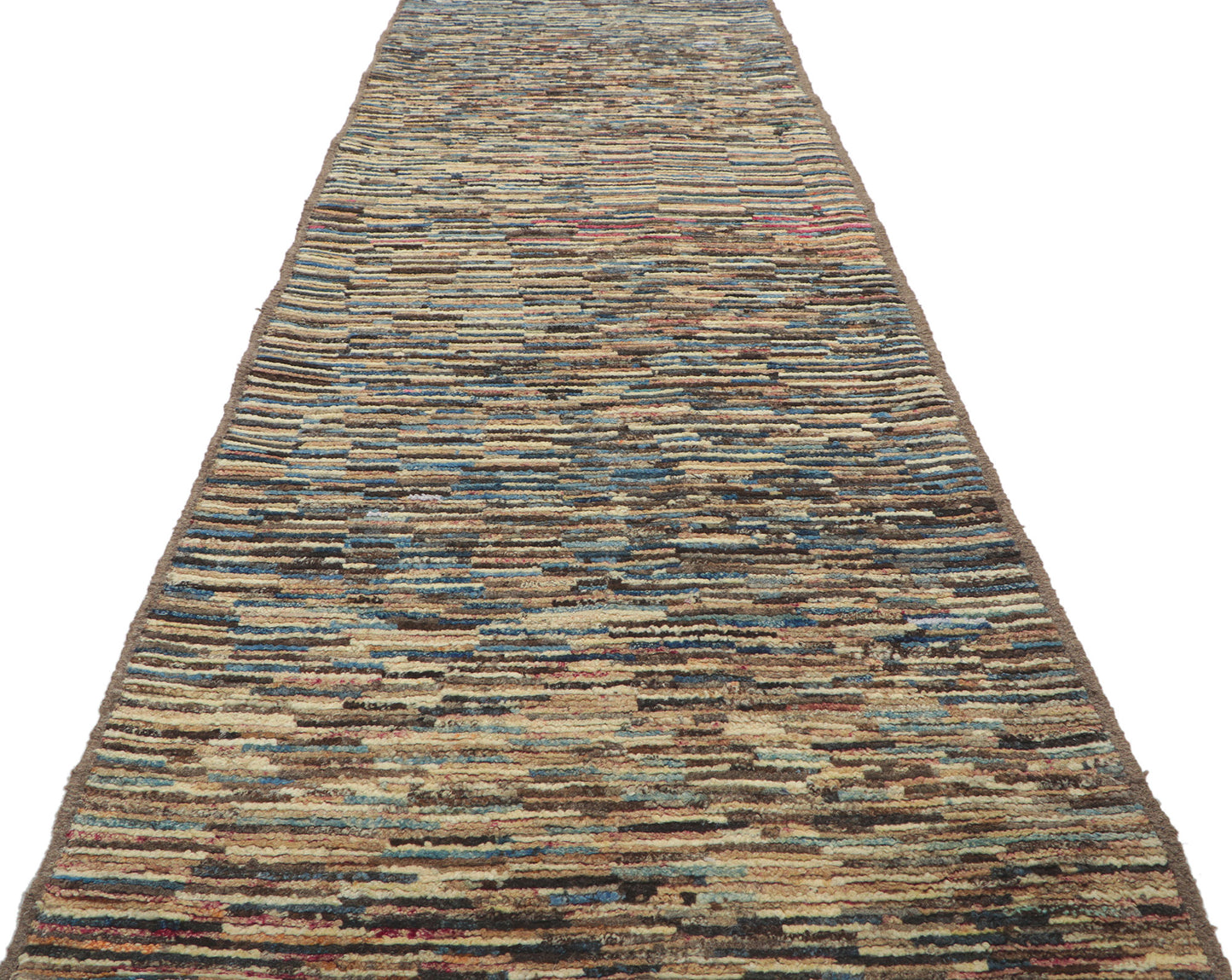 3 x 10 Earth-Tone Moroccan Runner 80756