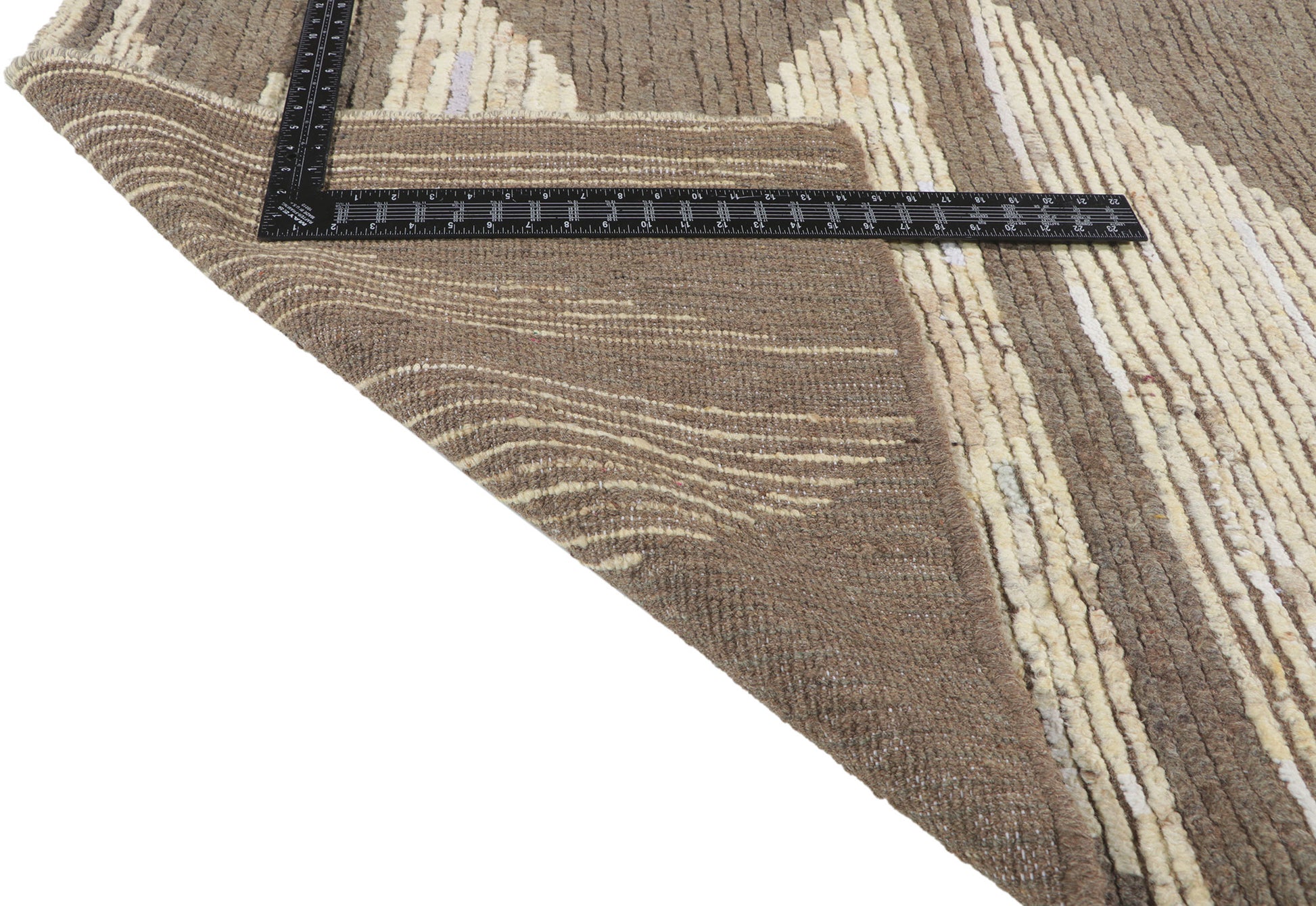 3 x 10 Earth-Tone Moroccan Runner 80760
