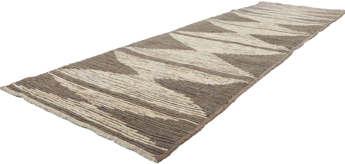 3 x 10 Earth-Tone Moroccan Runner 80760