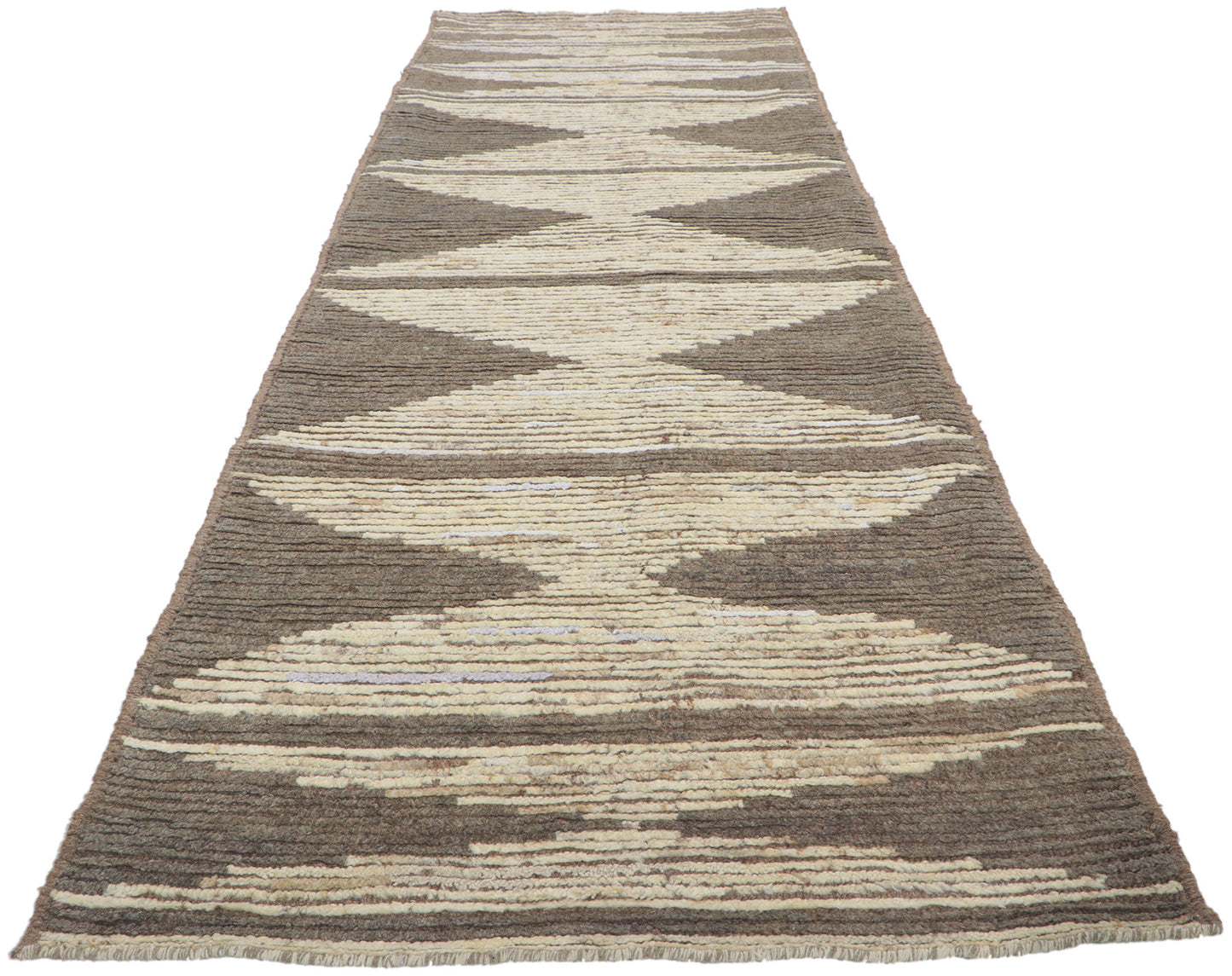3 x 10 Earth-Tone Moroccan Runner 80760