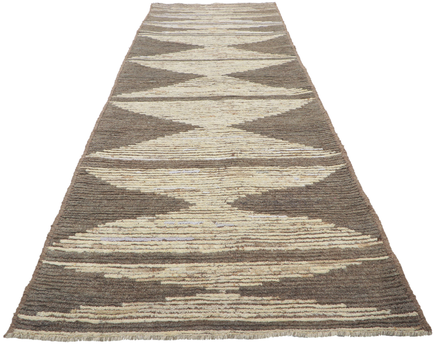3 x 10 Earth-Tone Moroccan Runner 80760