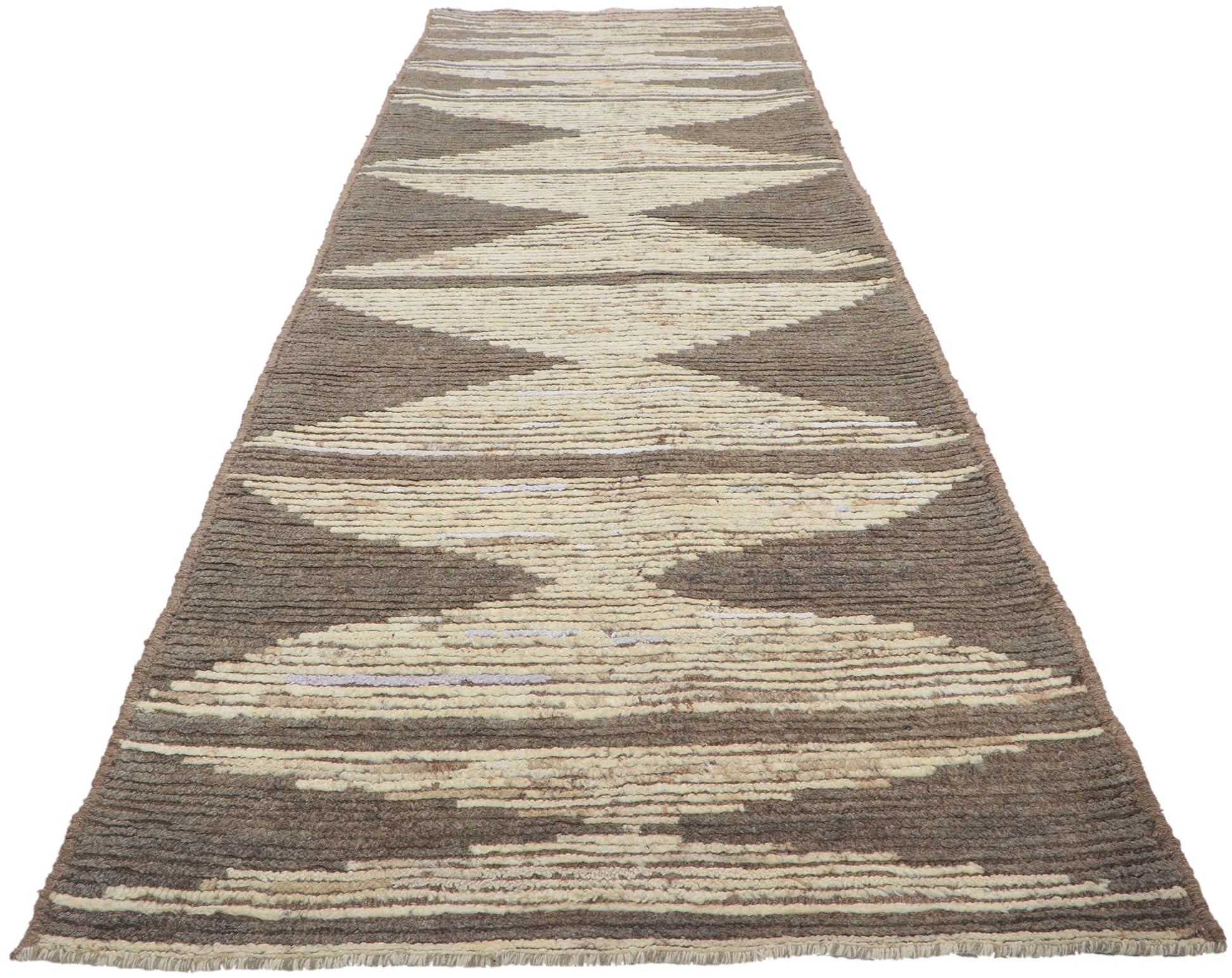3 x 10 Earth-Tone Moroccan Runner 80760