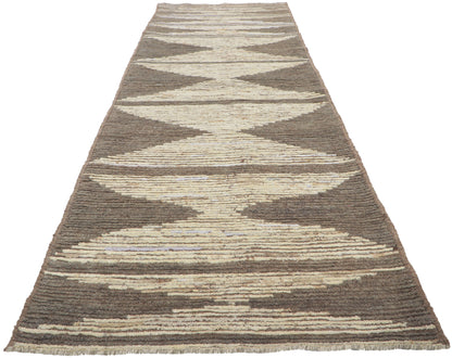 3 x 10 Earth-Tone Moroccan Runner 80760