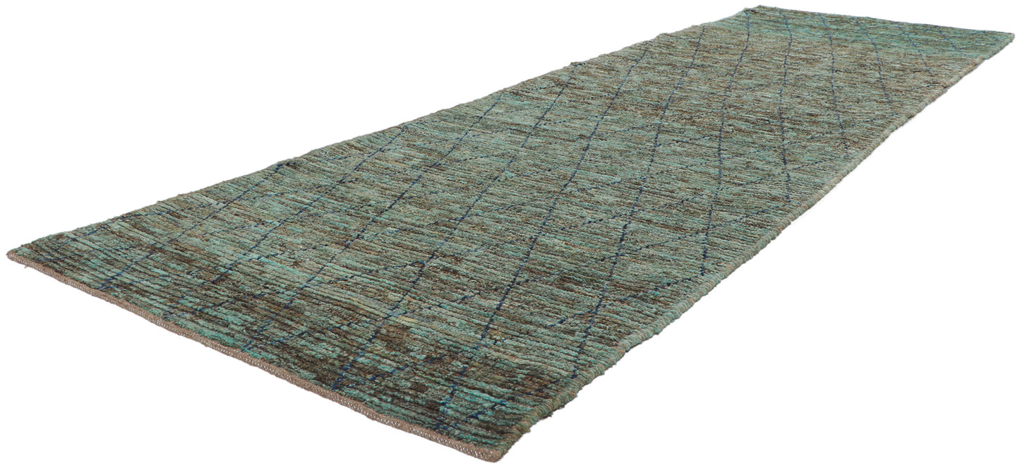 3 x 10 Earth-Tone Moroccan Runner 80762