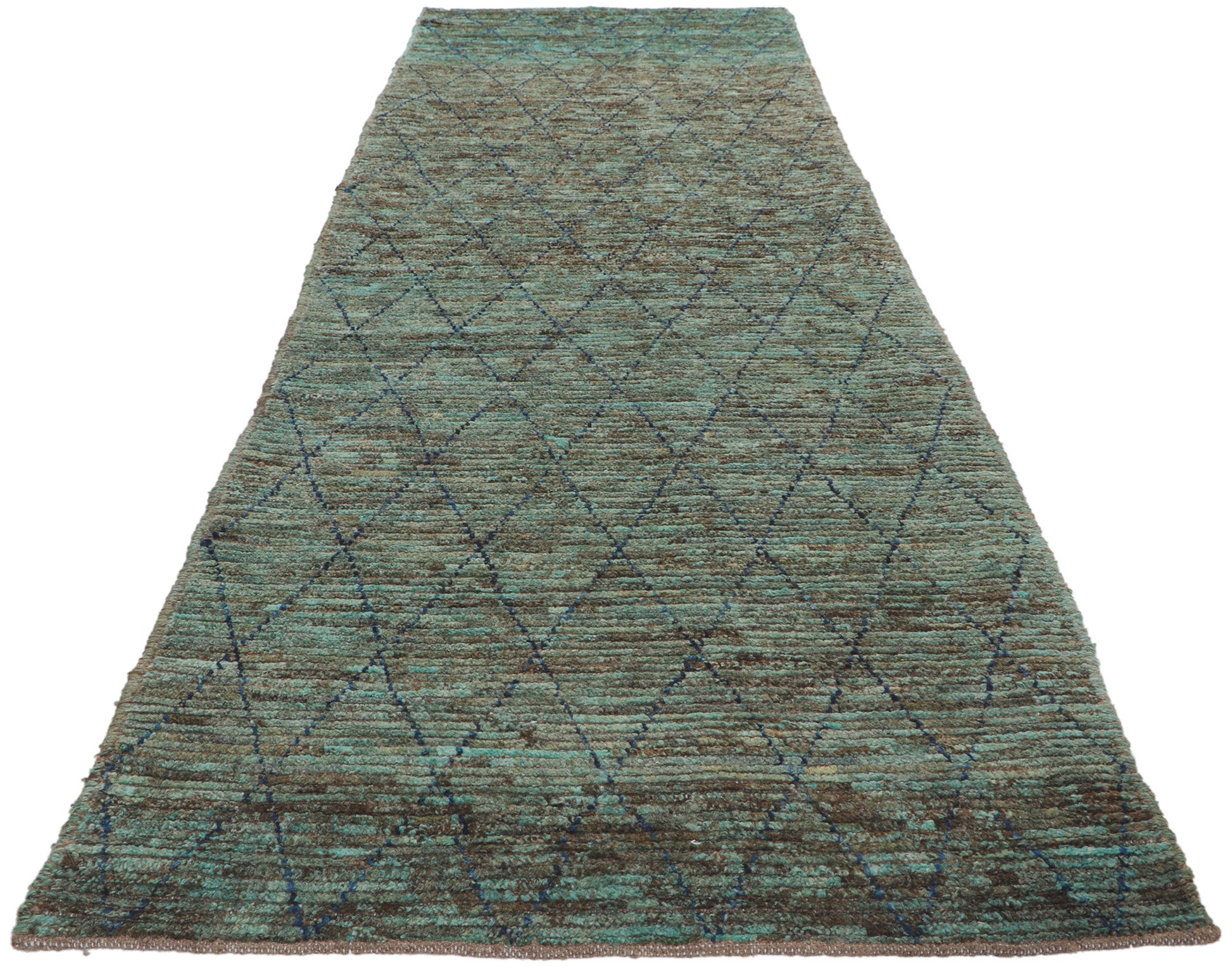 3 x 10 Earth-Tone Moroccan Runner 80762