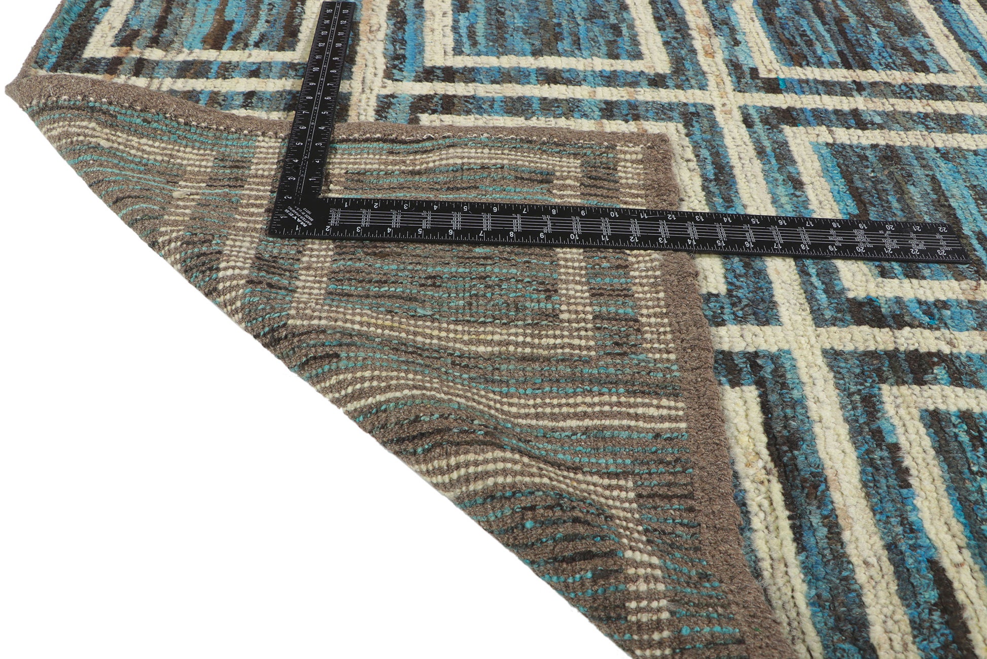 3 x 10 Earth-Tone Moroccan Runner 80767