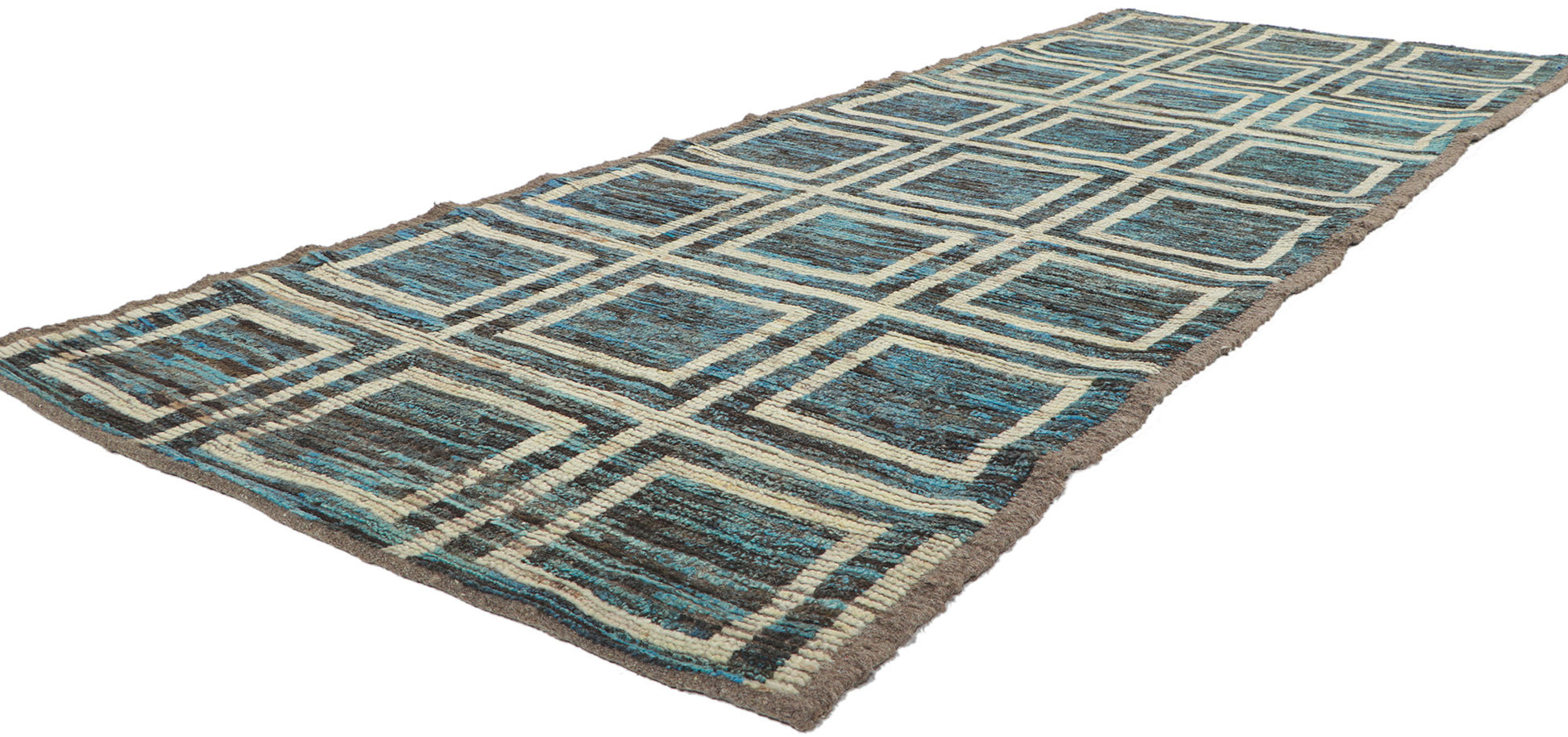 3 x 10 Earth-Tone Moroccan Runner 80767