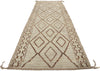 3 x 10 Earth-Tone Moroccan Runner 80768