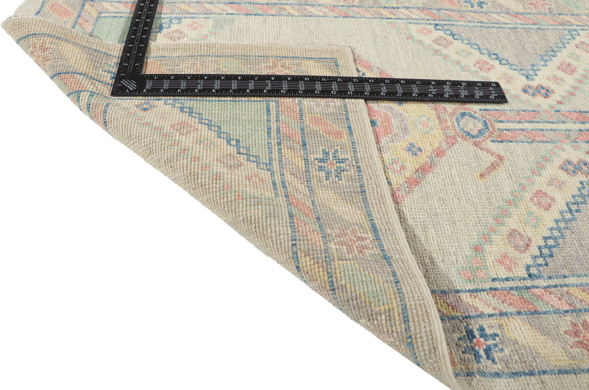 3 x 10 Colorful Oushak Runner 80839