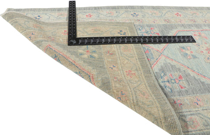 3 x 10 Colorful Oushak Runner 80835