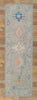 3 x 10 Colorful Oushak Runner 80858