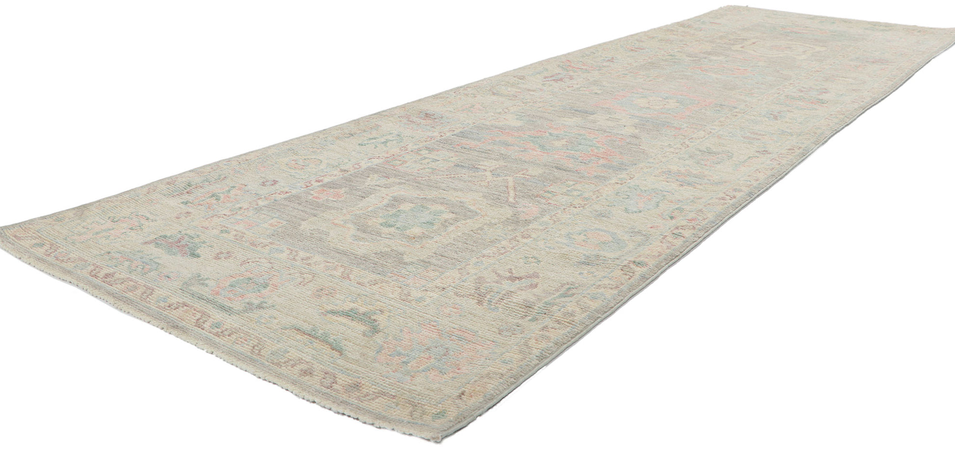 3 x 10 Vintage-Inspired Oushak Runner 80870