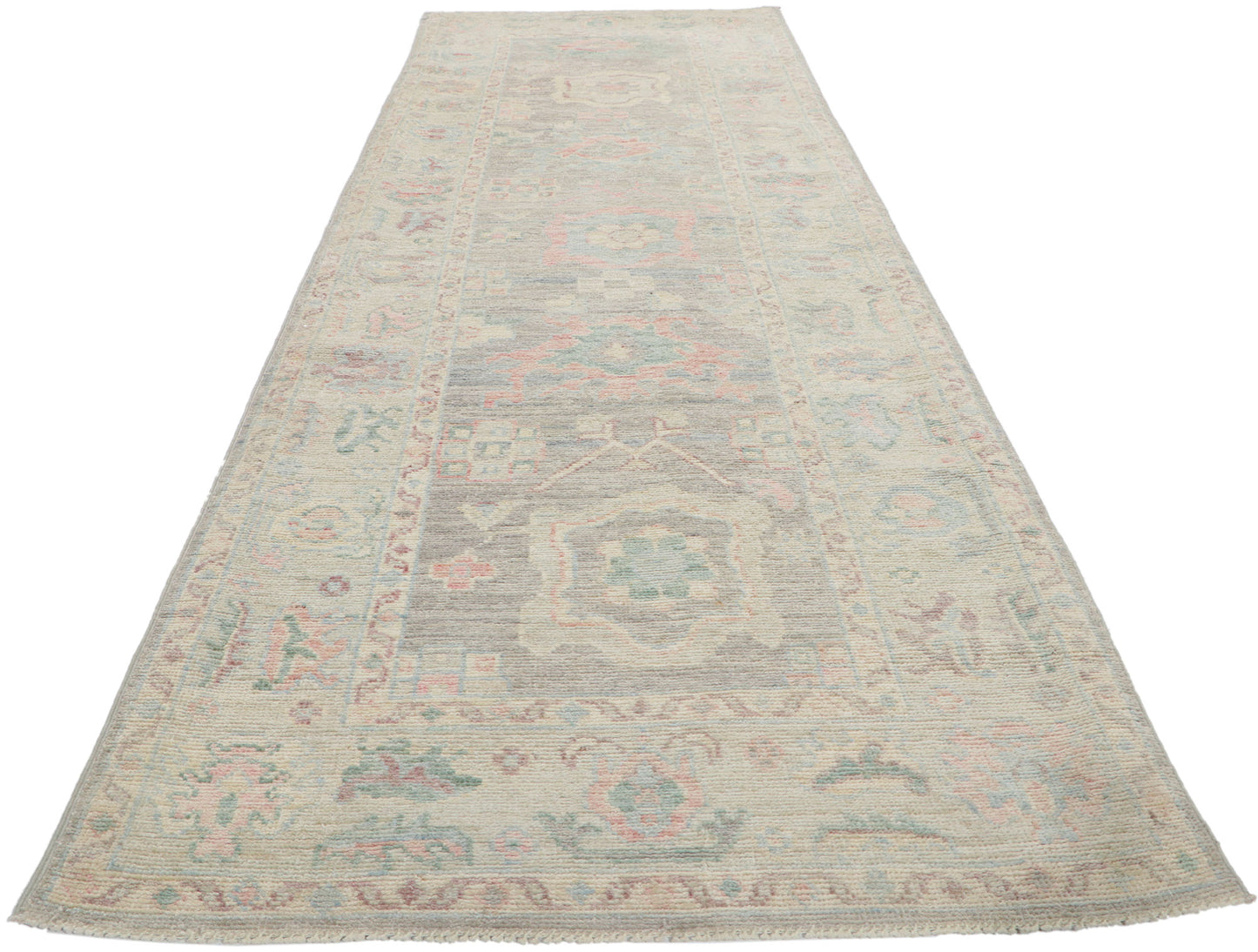 3 x 10 Vintage-Inspired Oushak Runner 80870