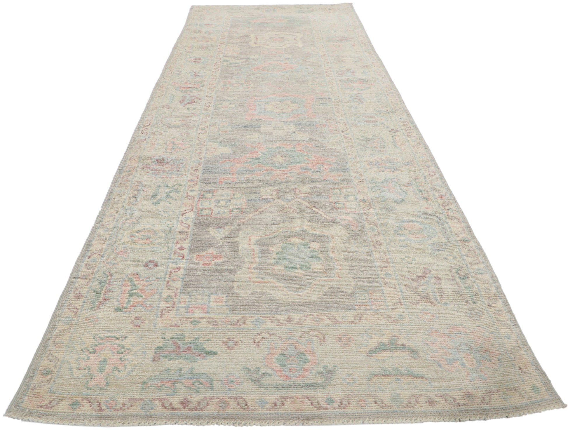 3 x 10 Vintage-Inspired Oushak Runner 80870