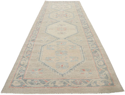 3 x 10 Vintage-Inspired Oushak Runner 80872